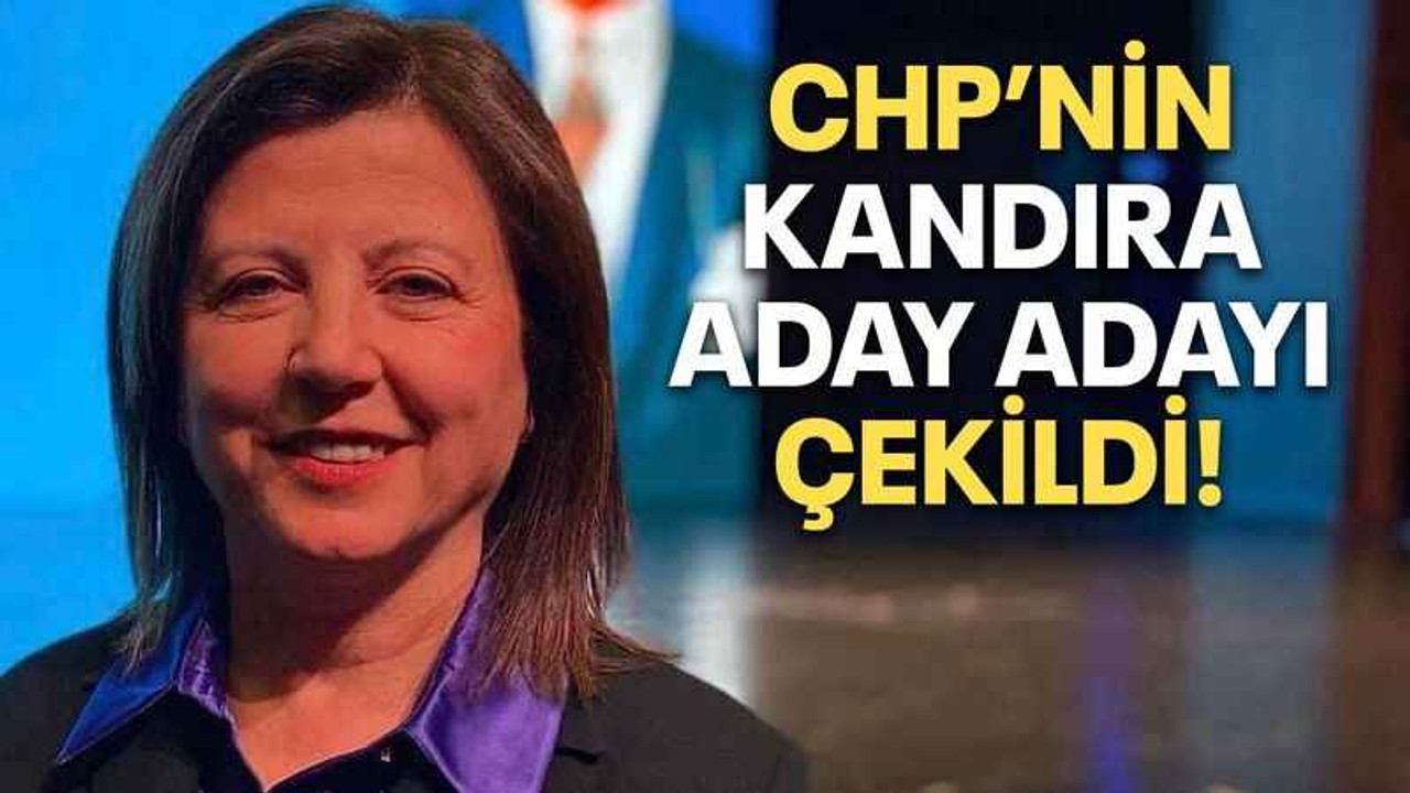 CHP’nin Kandıra aday adayı çekildi!